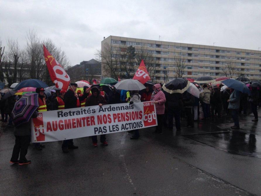 Les retraités ardennais appelés à manifester ce jeudi