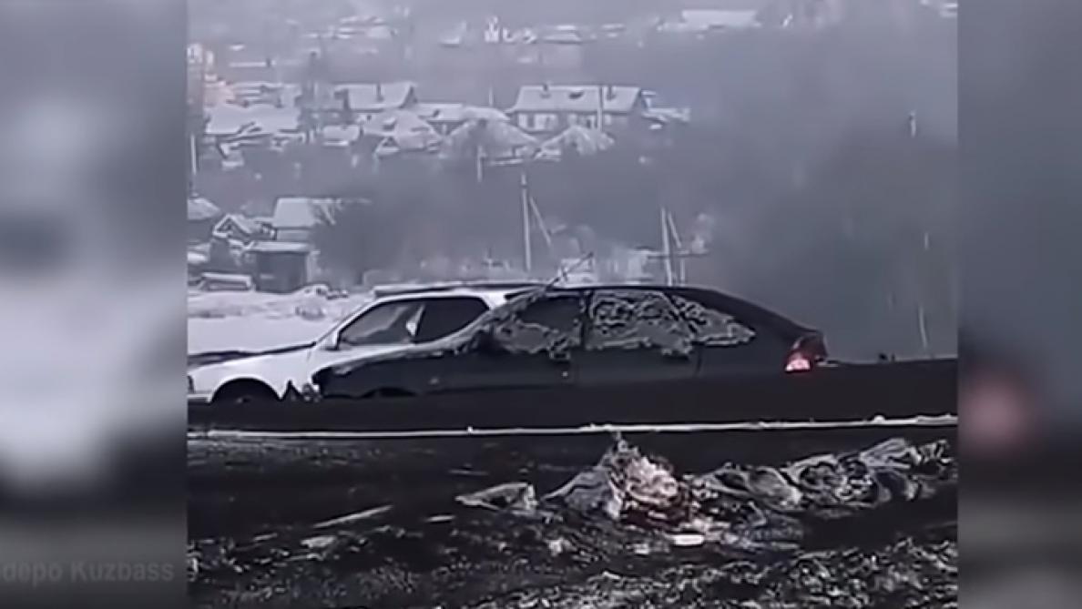 Insolite : il a neigé noir en Sibérie ! Insolite : il a neigé noir en Sibérie !