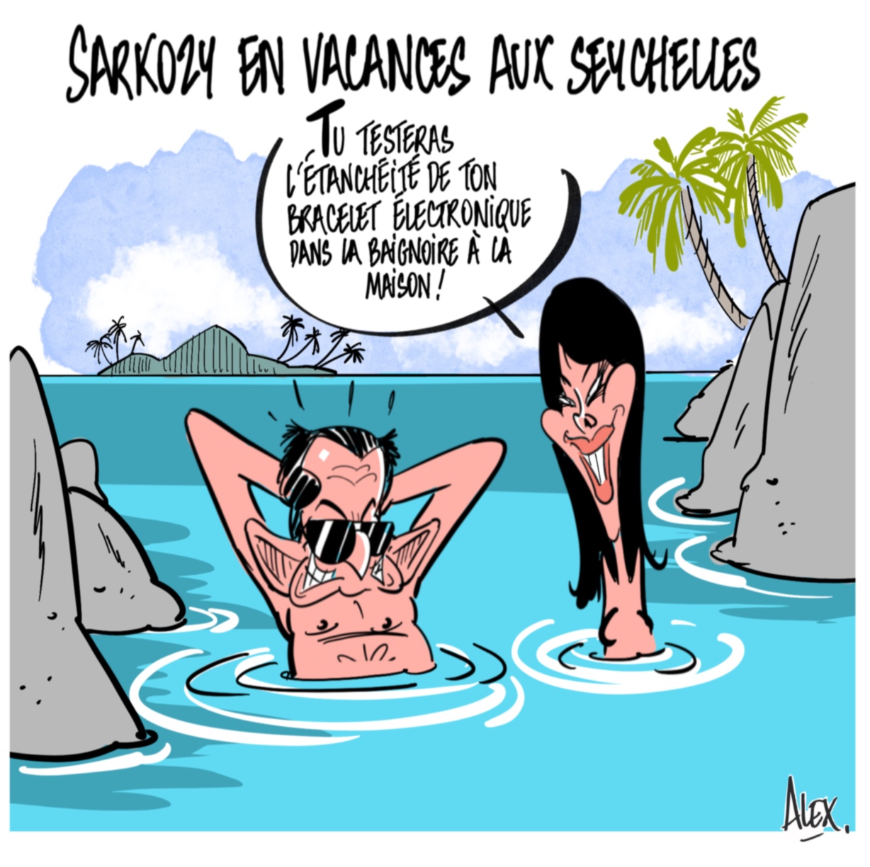 L’actualité vue par Alex : en attente de son bracelet électronique