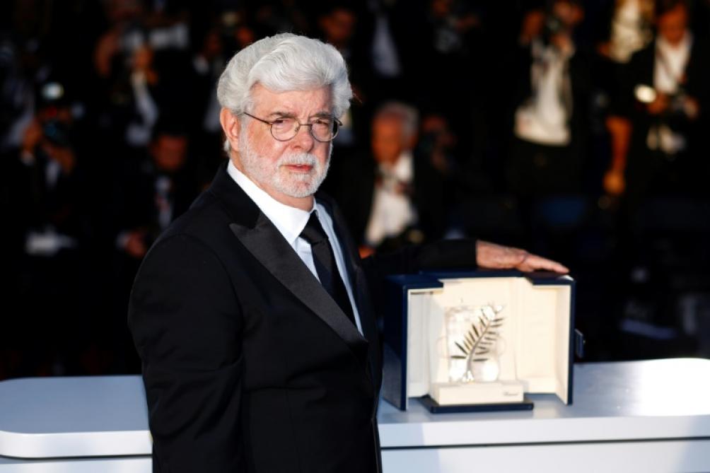 Lucas reçoit une Palme d'Or d'honneur à Cannes