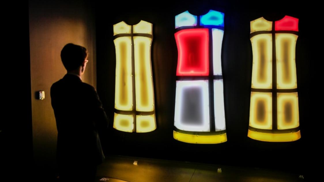 Robe saint laurent mondrian deals