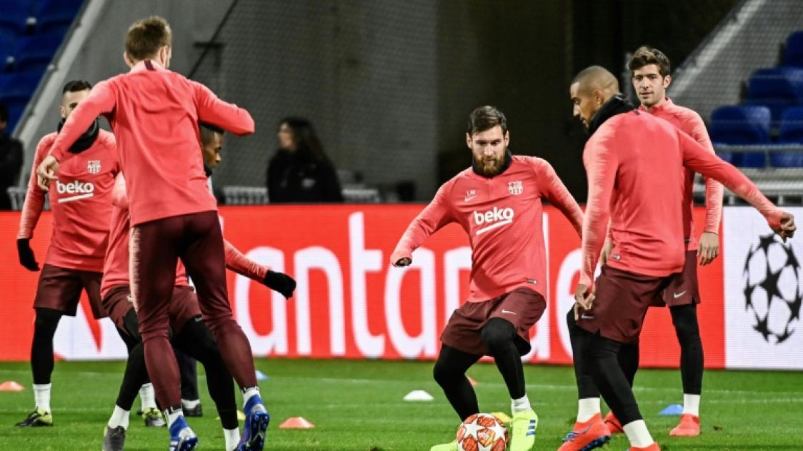 C1 Lyon en qu te d un nouvel exploit contre le Bar a de Messi