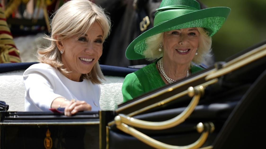 Faste royal et entente cordiale au premier jour de la visite d'Etat de Macron au Royaume-Uni