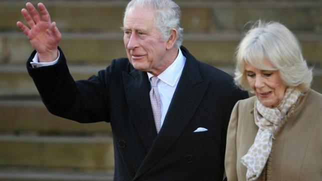 Le roi Charles III et la reine Camilla, le 20 janvier 2023 à Bolton