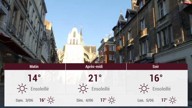 Saint-Quentin et ses environs : météo du vendredi 2 juin