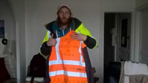 Video Le Gilet Jaune Marcheur Fait étape à Reims Entre Le