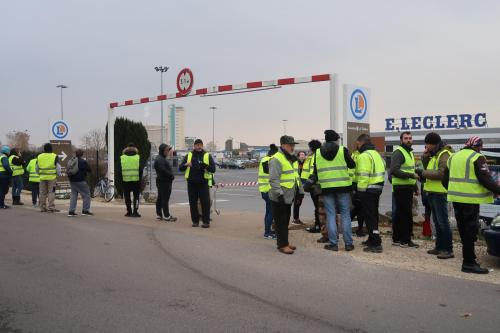 Rassemblement Des Gilets Jaunes à Vitry Le François En