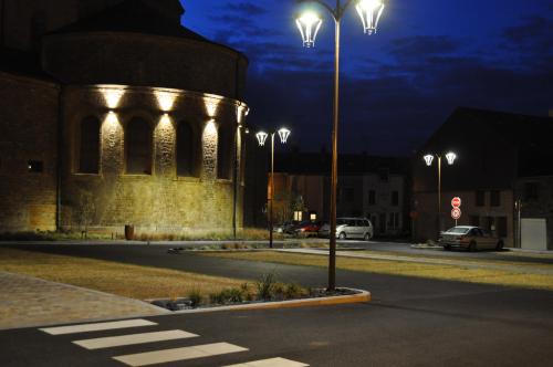 La Place Mendes France De Rocroi Eclairee Et Surveillee