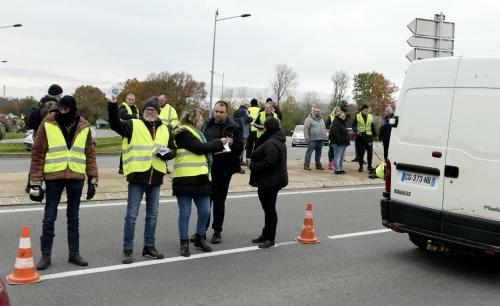 Les Gilets jaunes de Laon se mettent en place - L'Union