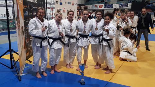 Judo Les Demoiselles De Nouvion Sur Meuse En Argent Aux Championnats Grand Est 1ere Division