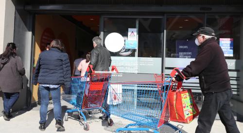 Coronavirus On A Teste Faire Ses Courses A Carrefour Ce Lundi