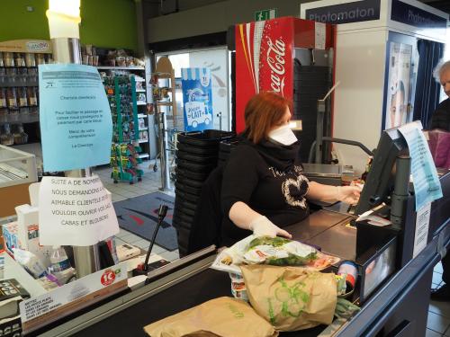 barriere de securite intermarche