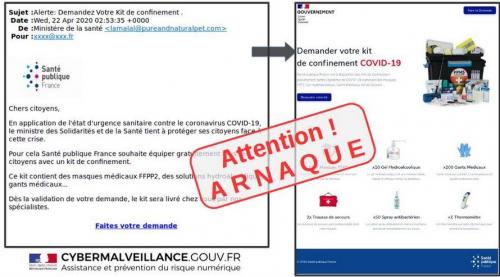 Attention Arnaque Au Kit De Confinement Gratuit