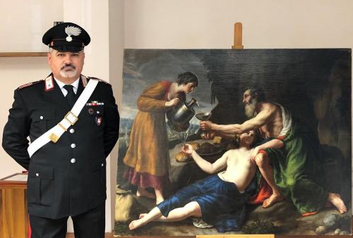 Un dipinto di Poussin, rubato dai nazisti, ritrovato in Italia