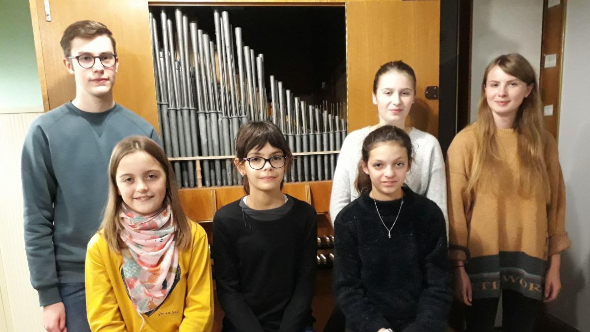 Six Jeunes Organistes Ardennais Primes A Paris