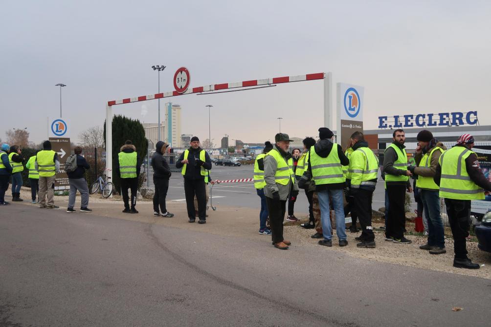 Rassemblement Des Gilets Jaunes à Vitry Le François En