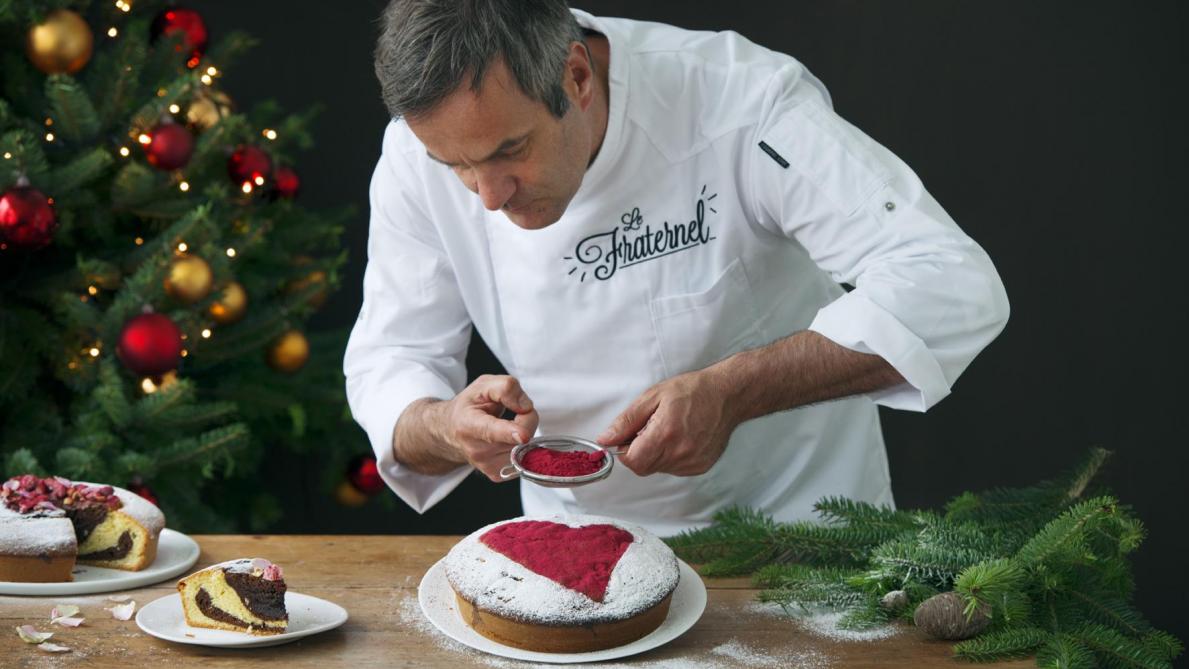Le Soissonnais Chef Damien Cree Un Gateau Baptise Le Fraternel Pour Le Secours Catholique Le Soissonnais Chef Damien Cree Un Gateau Baptise Le Fraternel Pour Le Secours Catholique