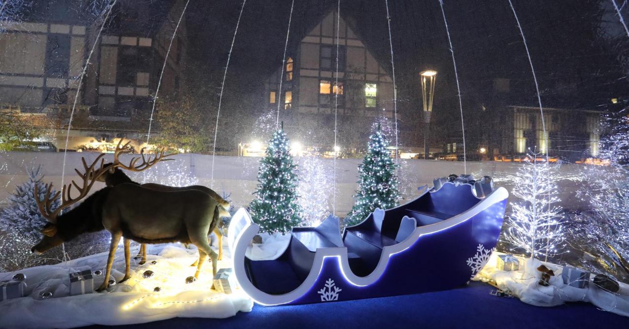 Troyes un village de bulles pour les fêtes de Noël
