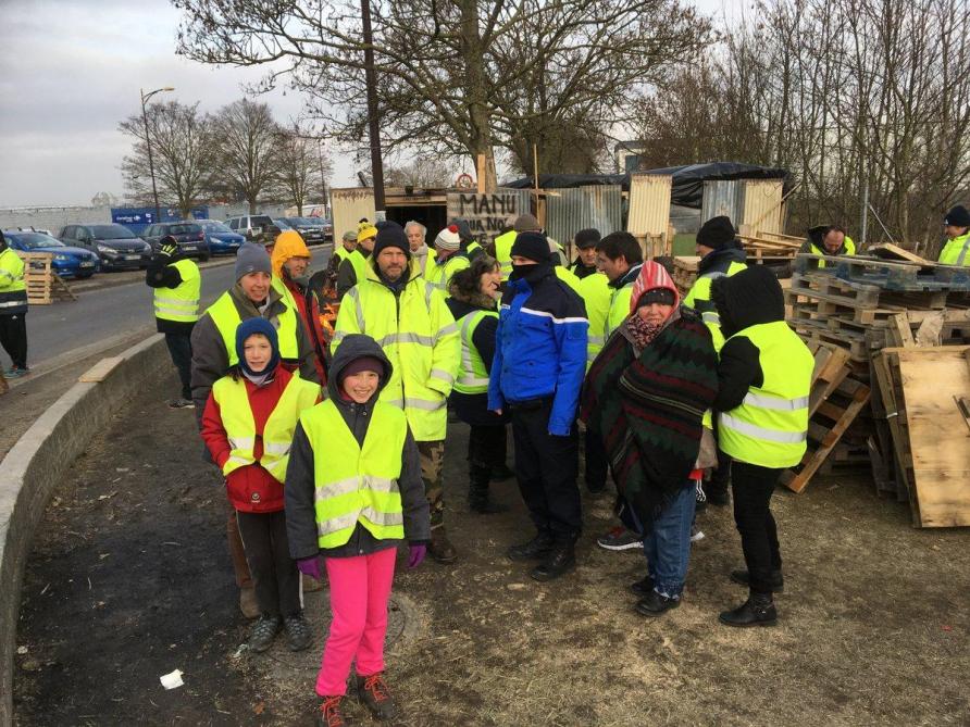 Photos Pour Lacte V Des Gilets Jaunes Moins Nombreux Mais