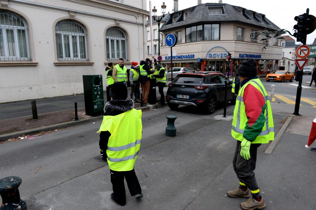 Opération Parking Gratuit Sur à Epernay Par Les Gilets