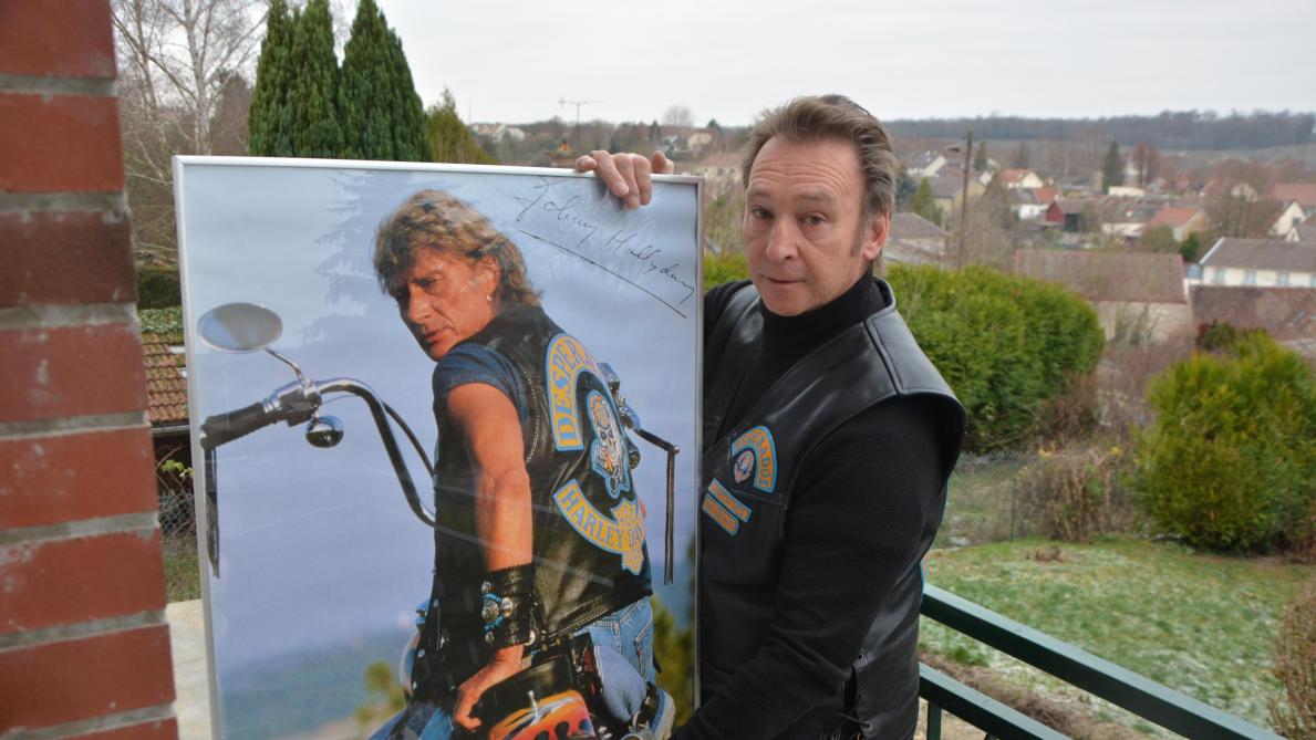 Marne Alain Moret Fait Revivre Un Collectif De Bikers Cree Par Johnny Hallyday