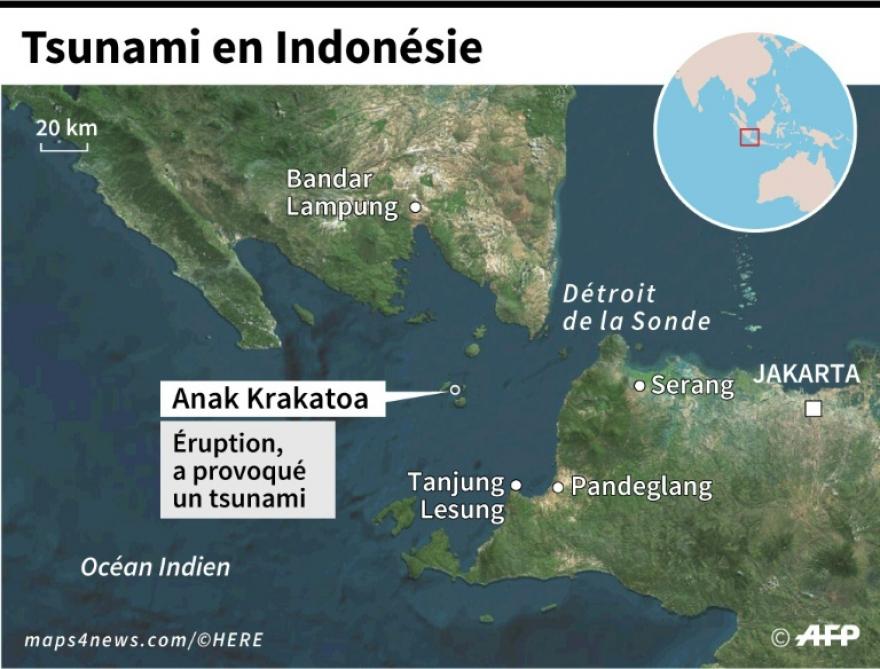 Indonésie. Qu'est-ce que « l'enfant de Krakatoa », le volcan responsable du  tsunami ?