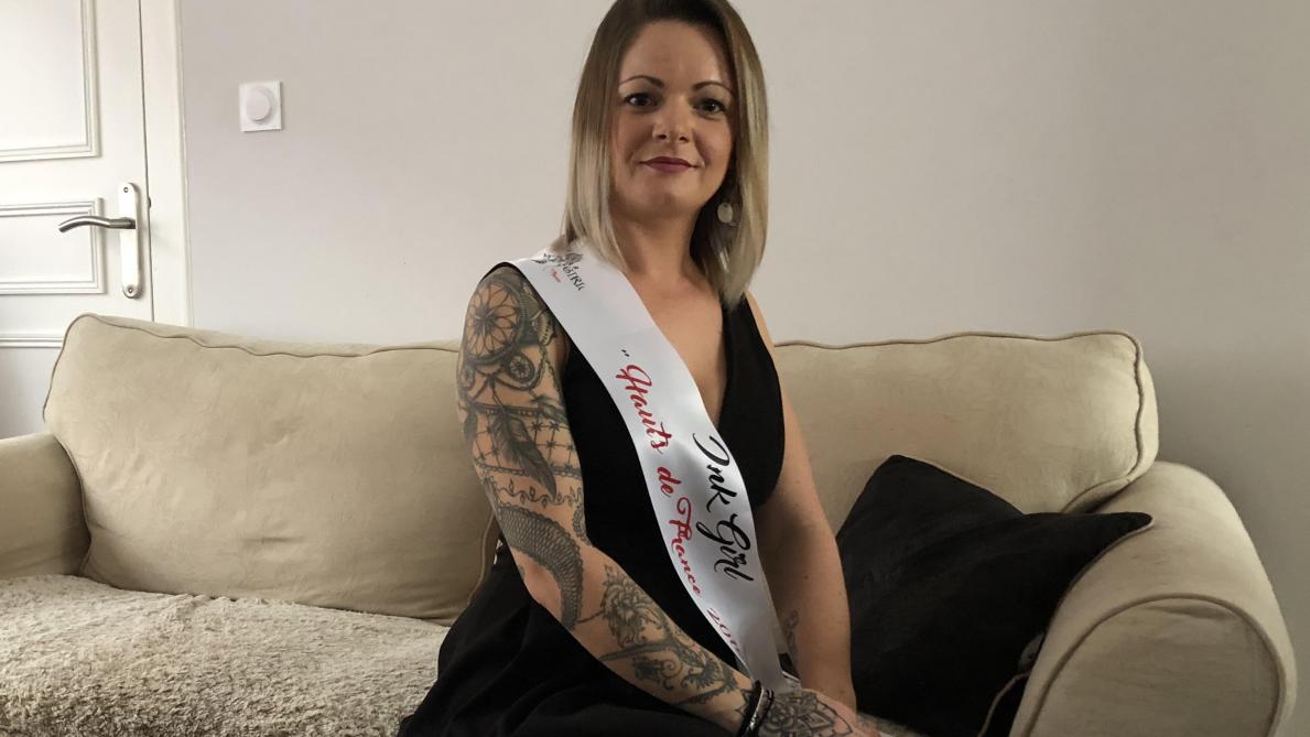 Julie Elue Plus Belle Femme Tatouee Des Hauts De France