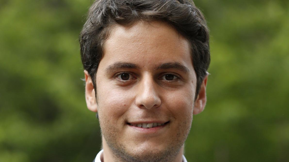 Le secrétaire d'État Gabriel Attal en visite dans les ...