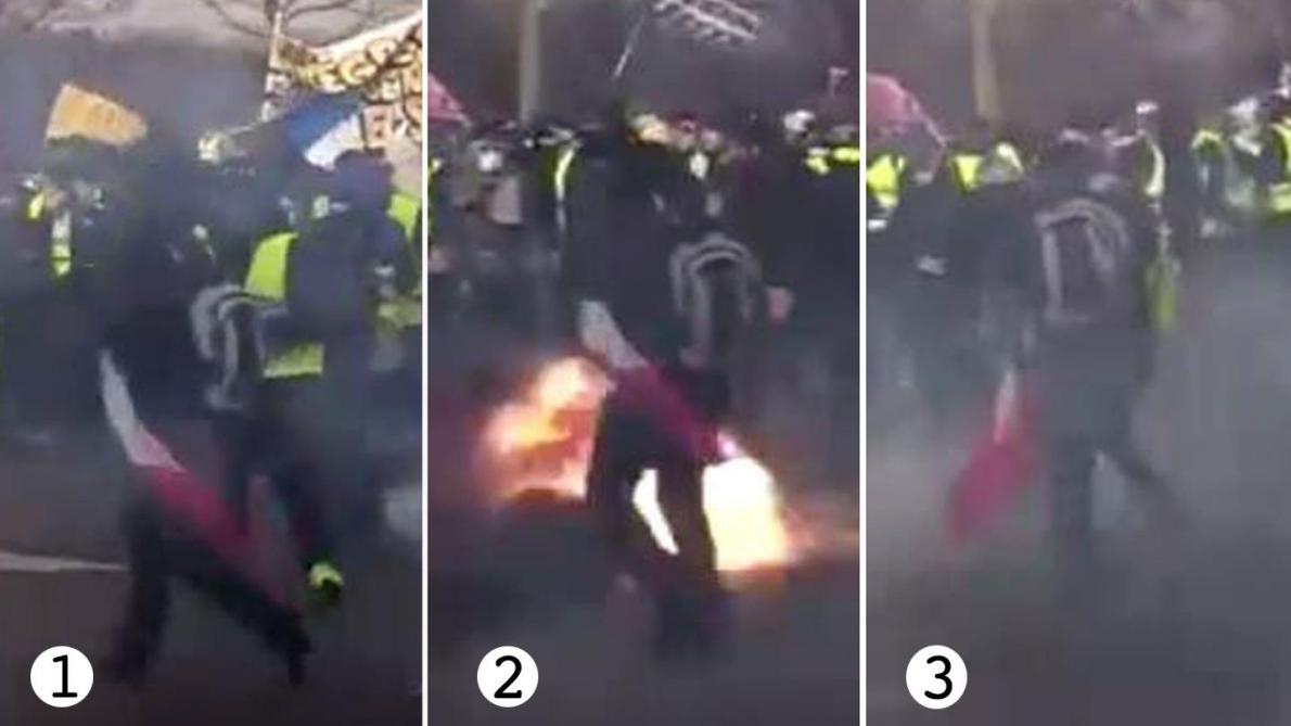 Paris Ce Moment Où La Grenade Explose Dans Les Jambes Dun