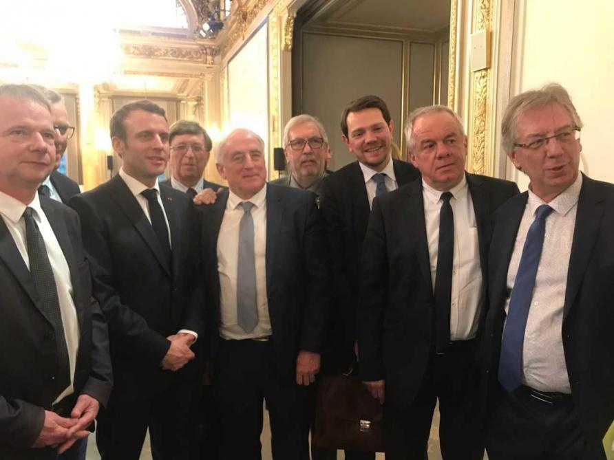 Les maires des Ardennes reçus par Macron à l’Elysée