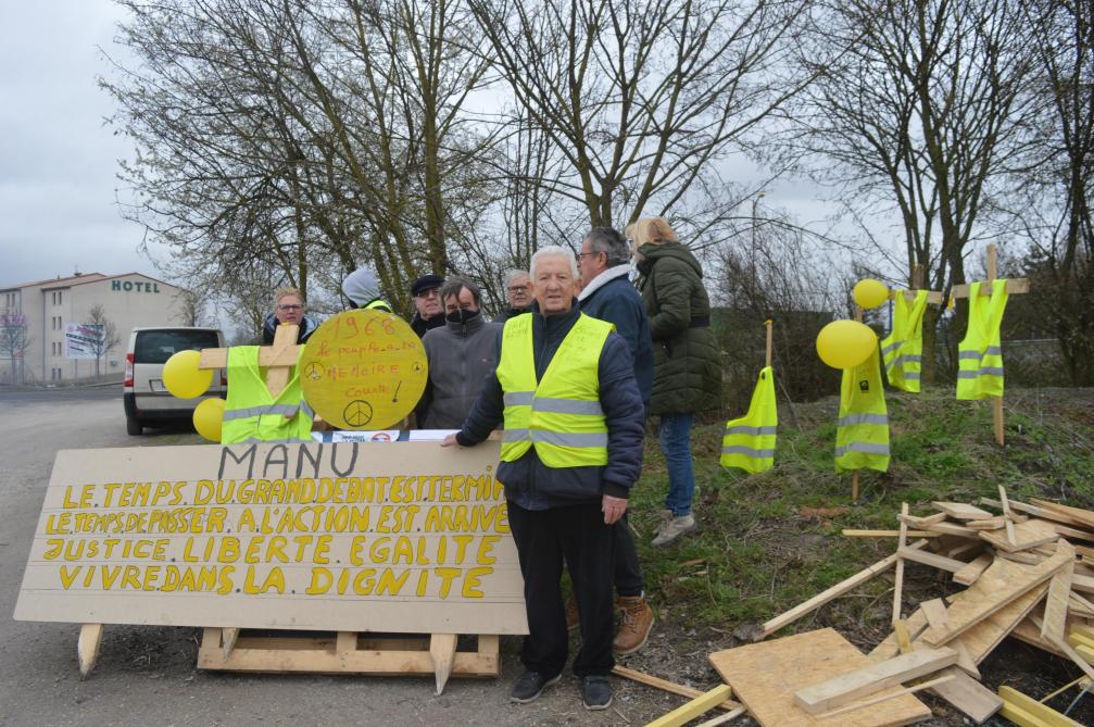 à Witry Lès Reims Les Gilets Jaunes Demandent Un Klaxon