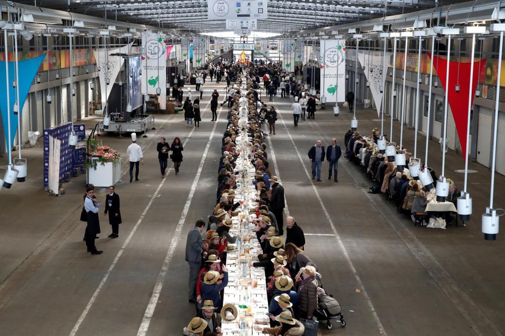 Pour Ses 50 Ans Le Marche De Rungis Dresse La Plus Grande