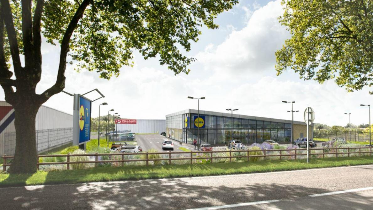Un Nouveau Lidl Pres De Pillaud Materiaux A Romilly Sur Seine