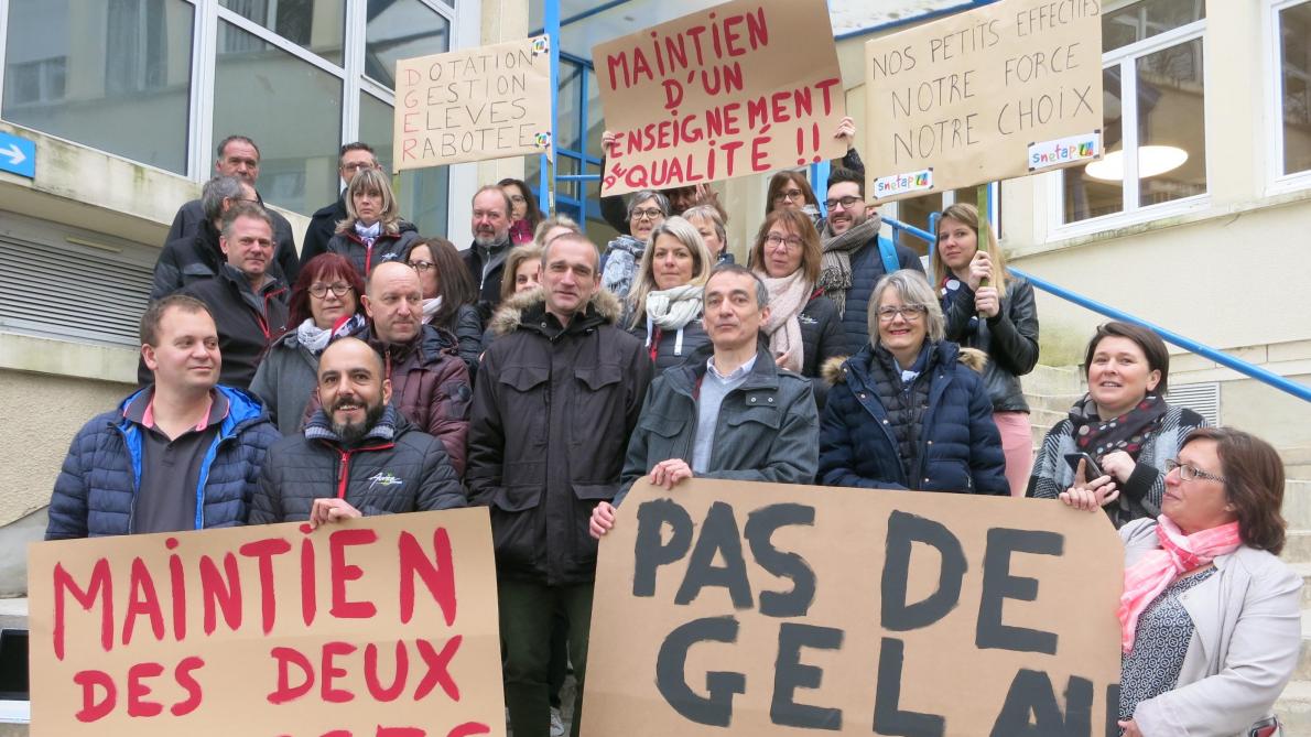 Mouvement de grève au lycée d’Avize viti campus