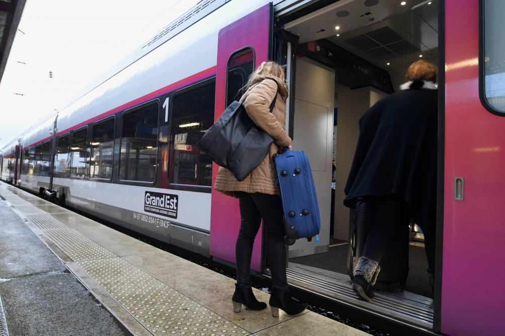 En liaison avec Reims : les TER plus nombreux et à heure fixe en 2020
