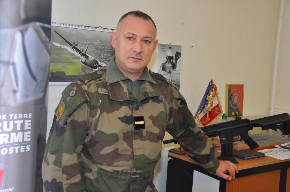 A Laon Rodrigue Montecot Un Homme Engage Pour L Armee De Terre