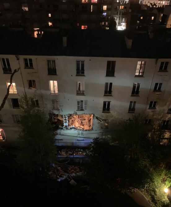 Paris Un Appartement Souffle Dans Une Explosion Au Moins Deux Blesses
