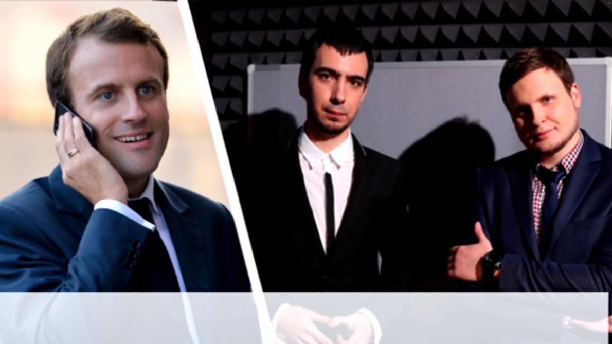 Gratuit Images Video Canular Telephonique Macron A T Il Ete Piege Par Deux dernière par