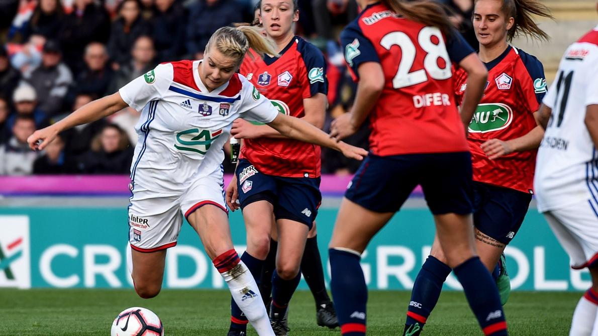 Coupe de France féminine: Lyon remporte logiquement la compétition et ...