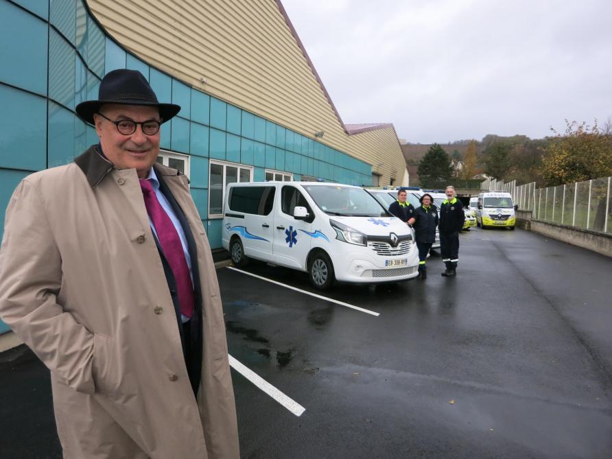 Guy Favier, patron de sociétés d’ambulances à Soissons et dans le sud ...