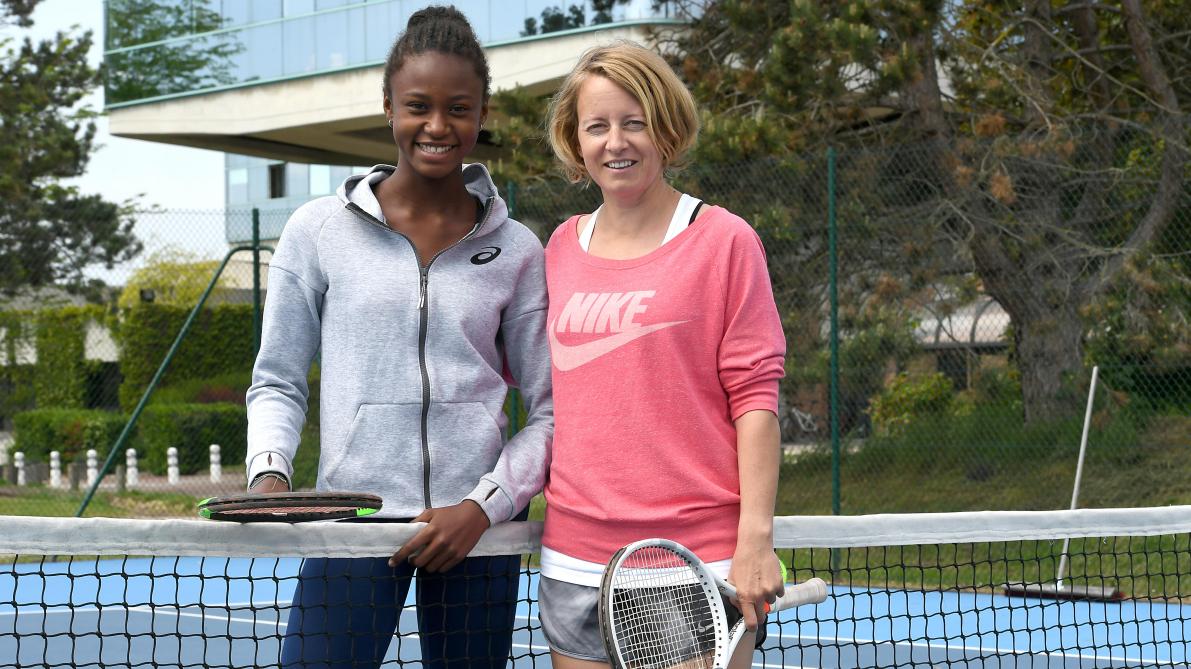 6 julia garcía laïa petretic: Monfils Maelie : Tennis Roland Garros Qualification Juniors Maelie Monfils Sortie D Entree