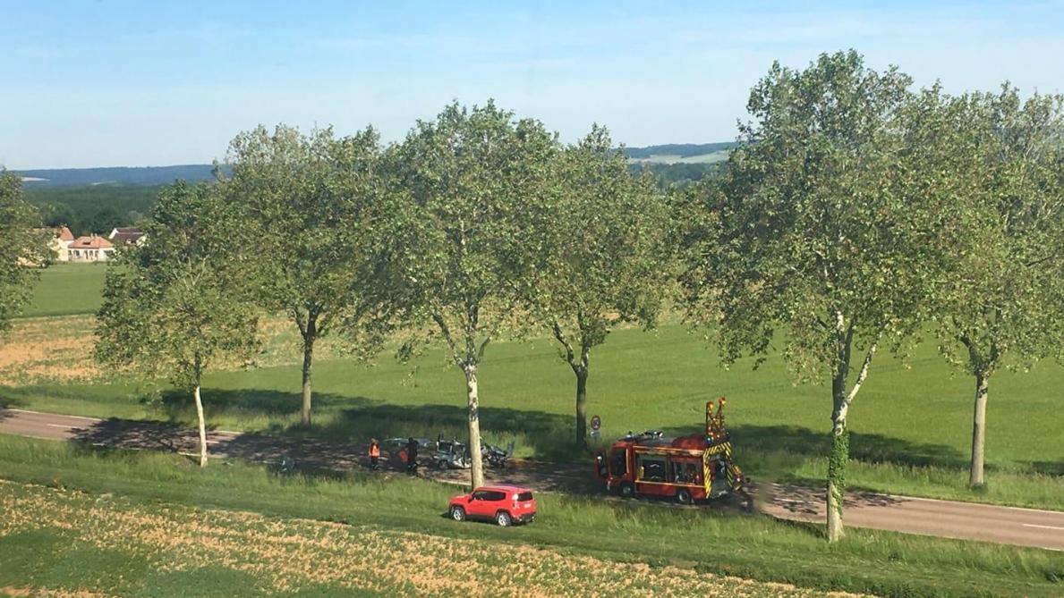 Deux blessés dans un accident à La MotteTilly