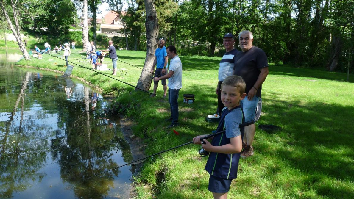 etang de peche ouvert