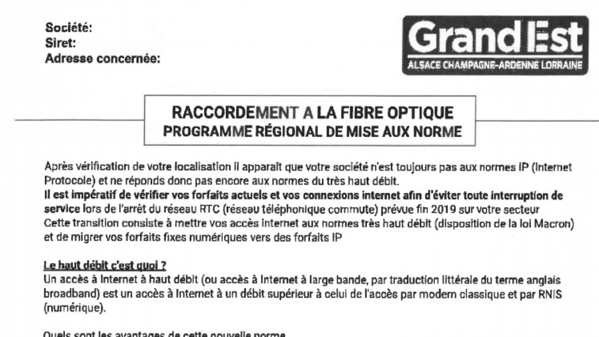 Raccordement de traduction