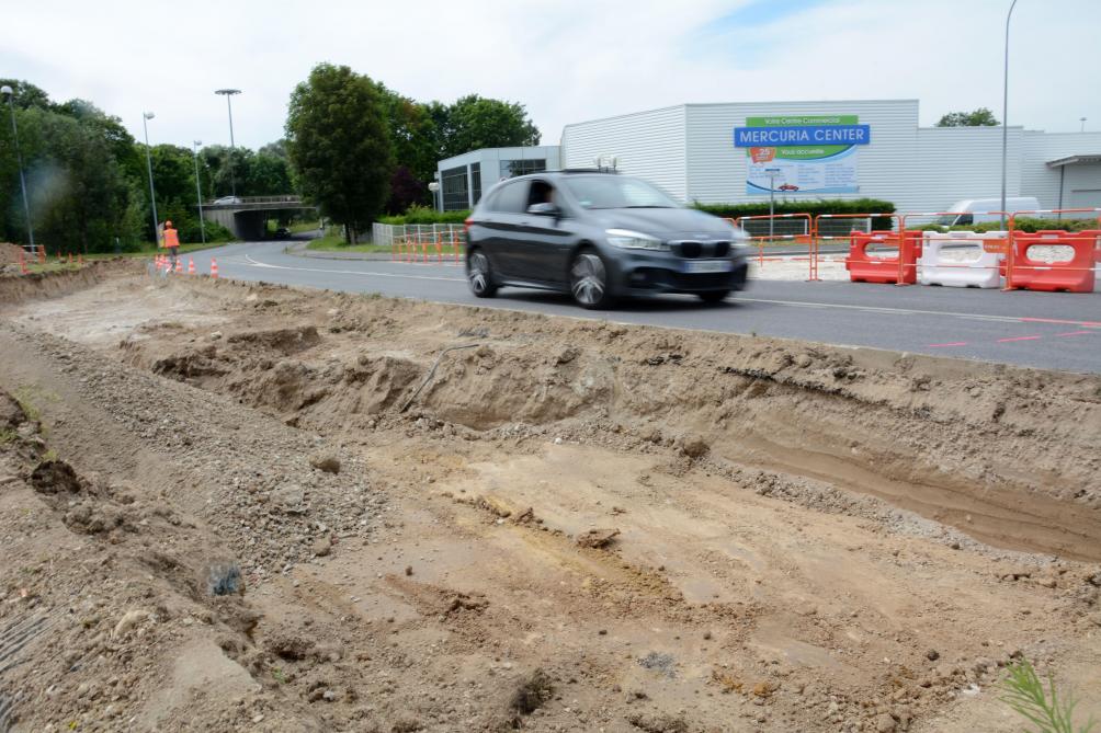 Saint Memmie Un Nouveau Rond Point Pour Desservir Le Lidl