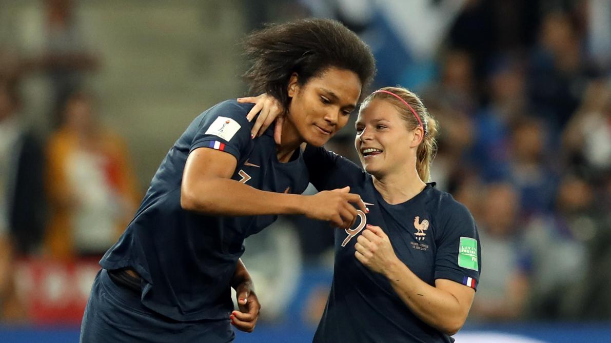 Football Coupe Du Monde Féminine Eugénie Le Sommer Et Les