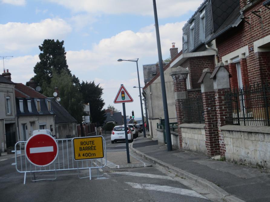 Des travaux express dans le centre de Saint-Gobain