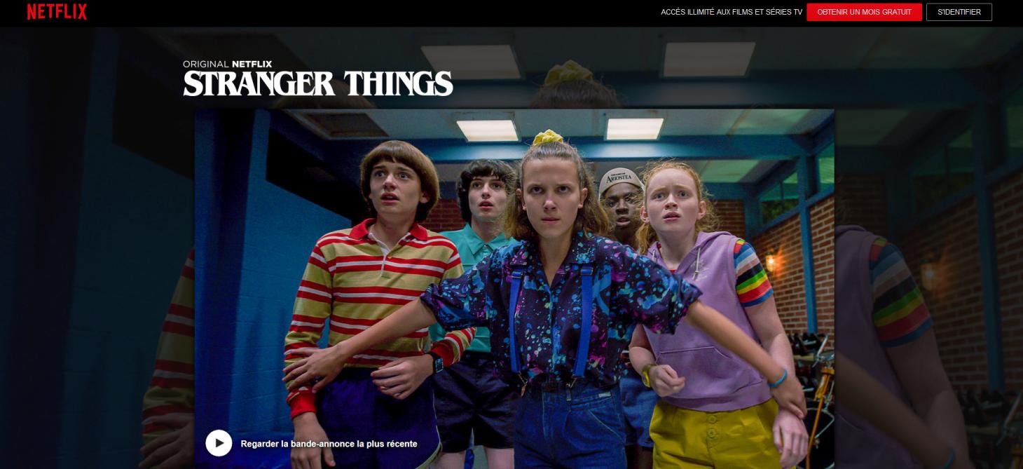 Netflix La Série à Succès Stranger Things Est De Retour