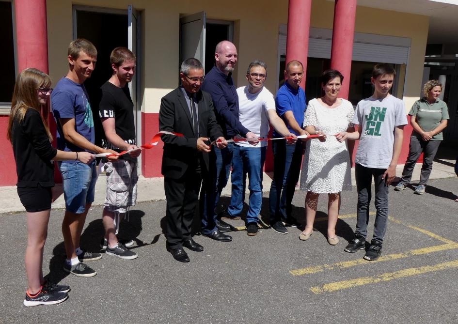 Le foyer des élèves inauguré au collège de Rozoy-sur-Serre