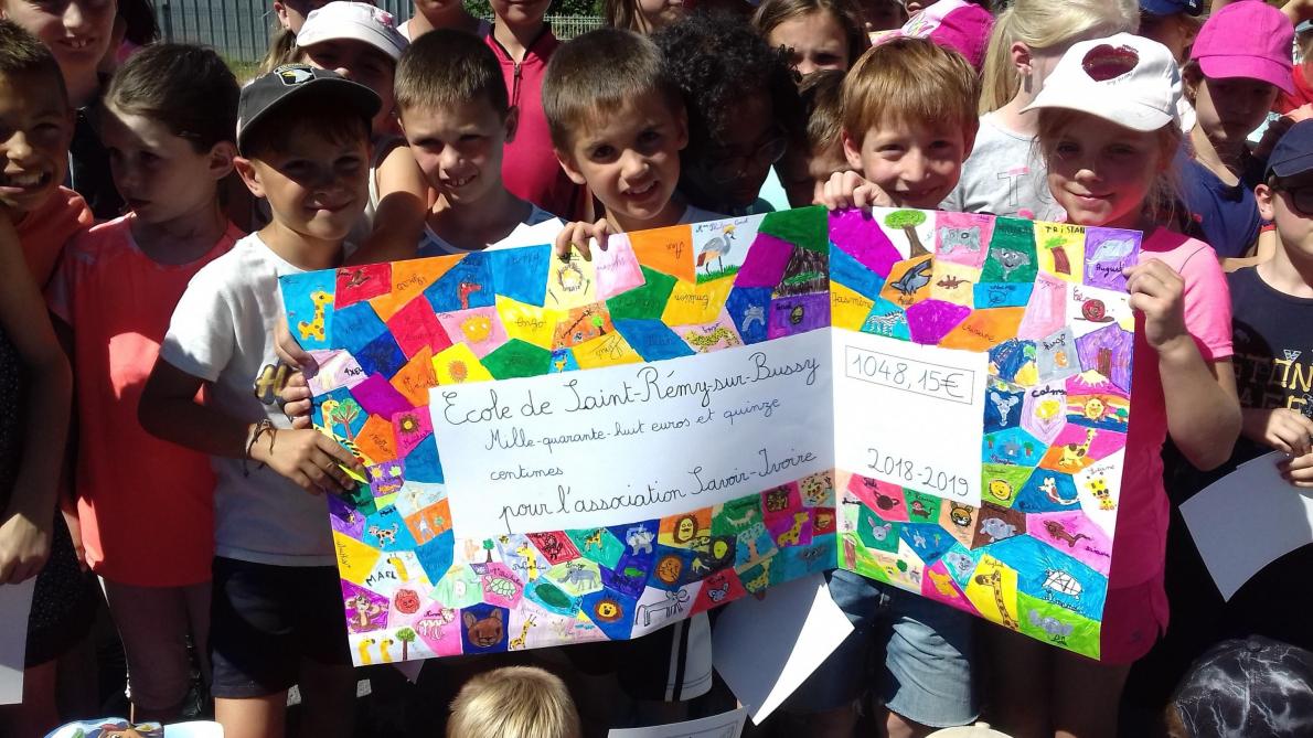 L Ecole Primaire De Siant Remy Sur Bussy Mobilisee Pour La Cote D